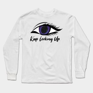 Universe Keep Looking Up Long Sleeve T-Shirt